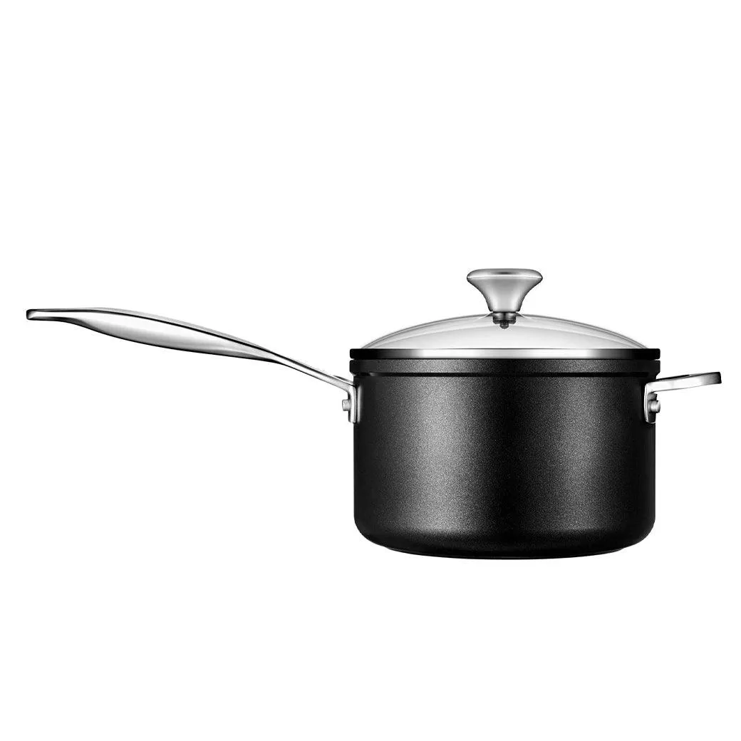 Le Creuset Toughened Nonstick PRO 3 qt. Saucepan with Glass Lid