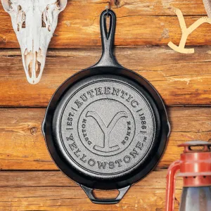 Lodge 10.25" Yellowstone Authentic Cast Iron Y Skillet