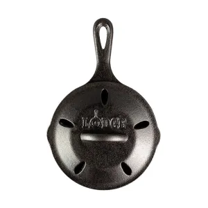 Lodge 6.5 Inch Seasoned Cast Iron Smoker Skillet