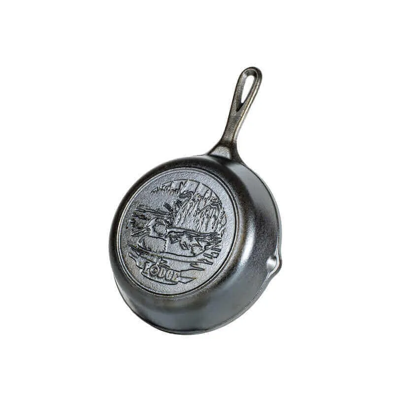 Lodge 8" Wildlife Series Cast Iron Duck Skillet