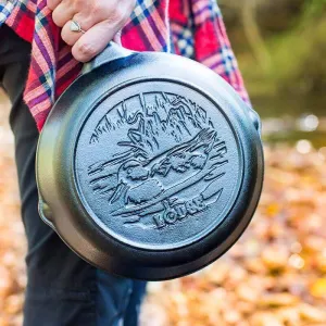 Lodge 8" Wildlife Series Cast Iron Duck Skillet