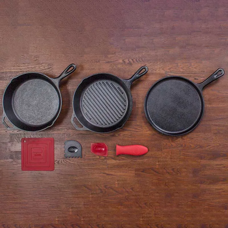 Lodge Essential Pan Set 6 Piece