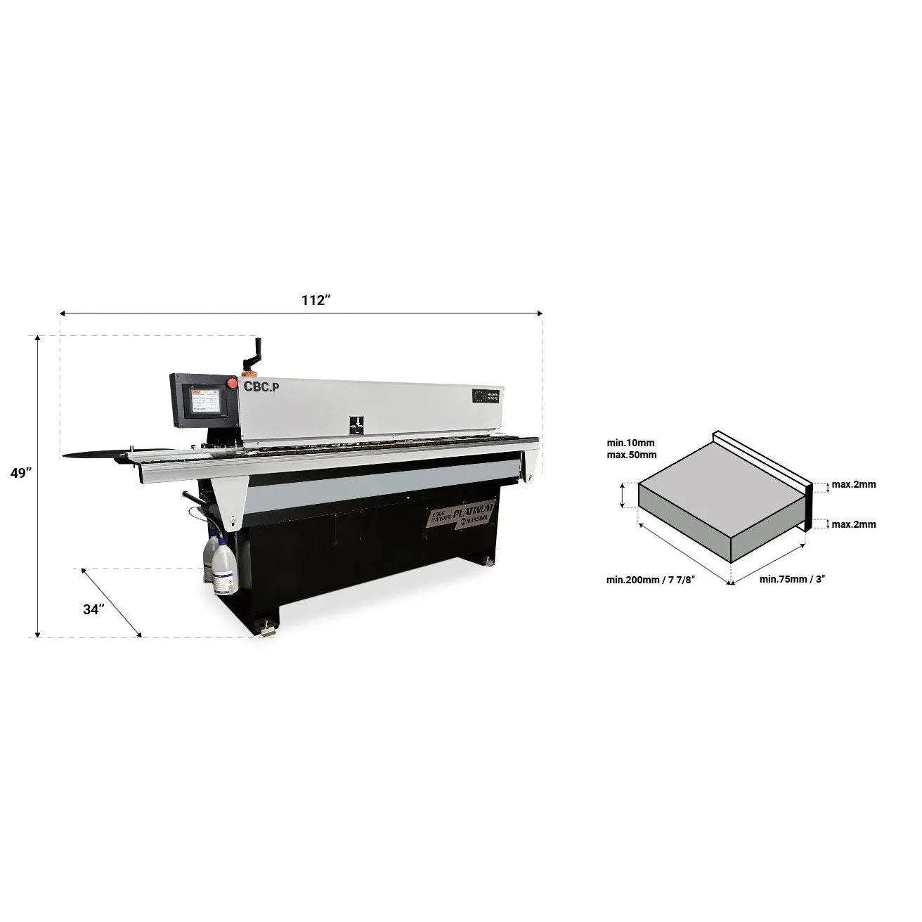 Maksiwa  Platinum Automatic Edgebander - CBC.P