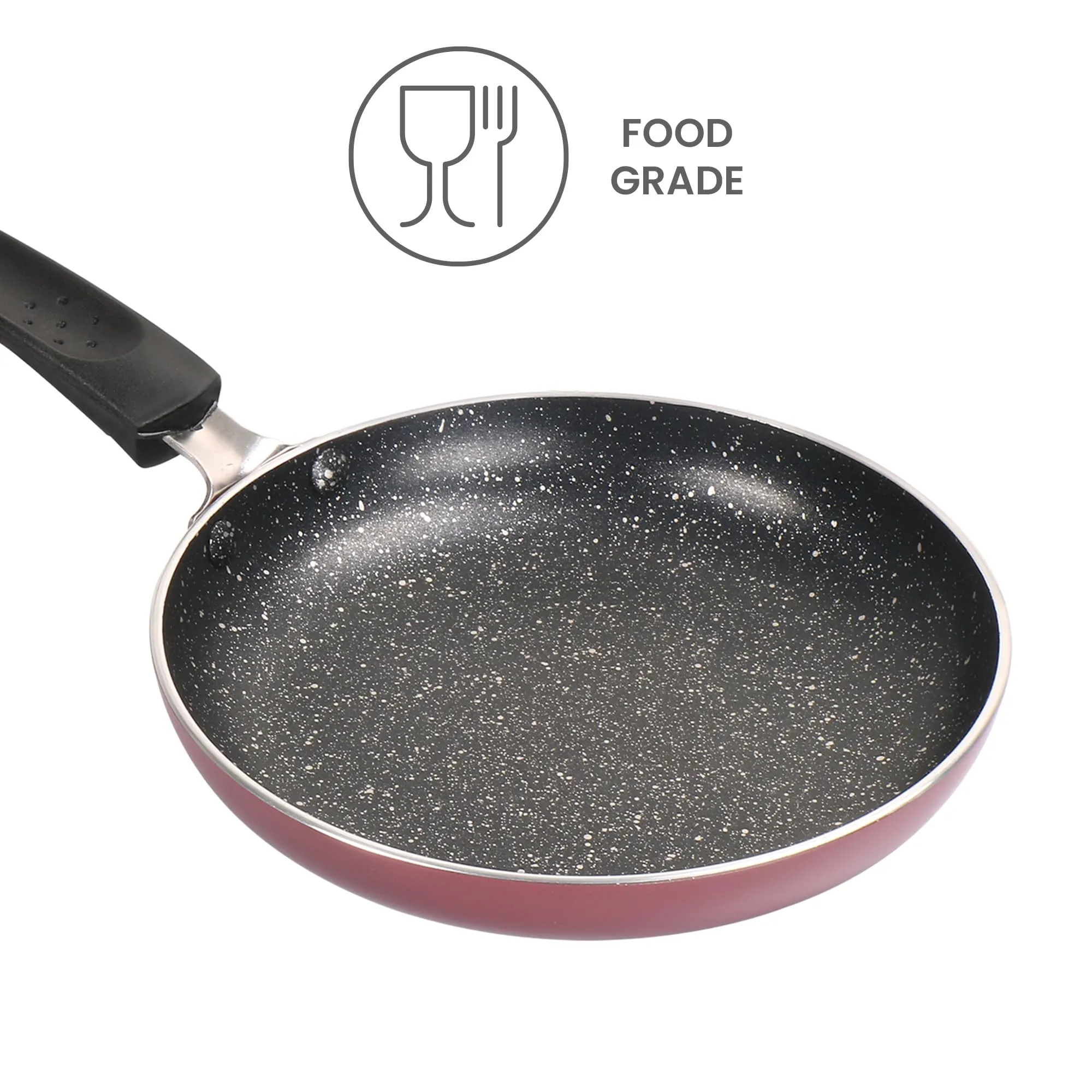 MILTON Pro cook Non Stick Fry Pan 14Cm-1Pc-Granito-Non Induction