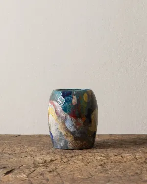 Mini Multi Color Abstract Studio Pot