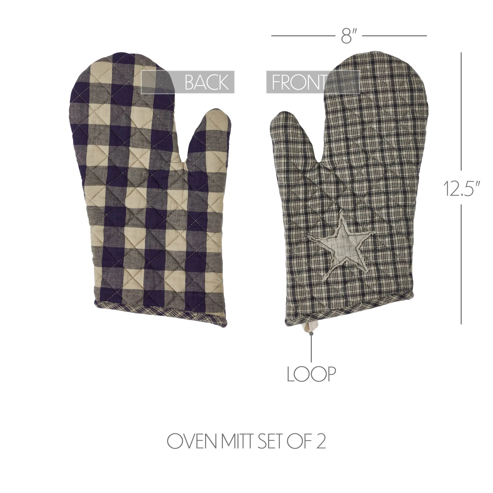 My Country Oven Mitt Set of 2