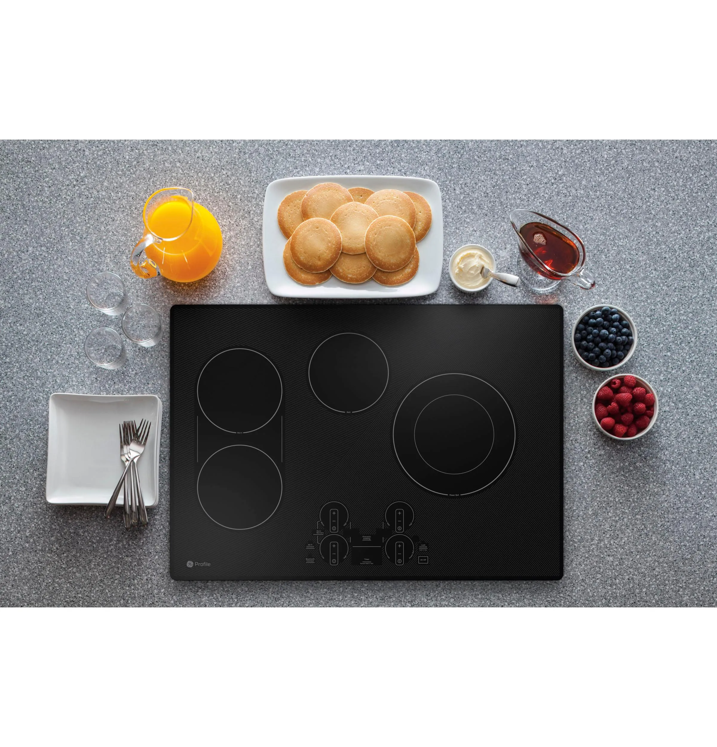 PEP7030DTBB GE Profile™ 30" Built-In Touch Control Electric Cooktop