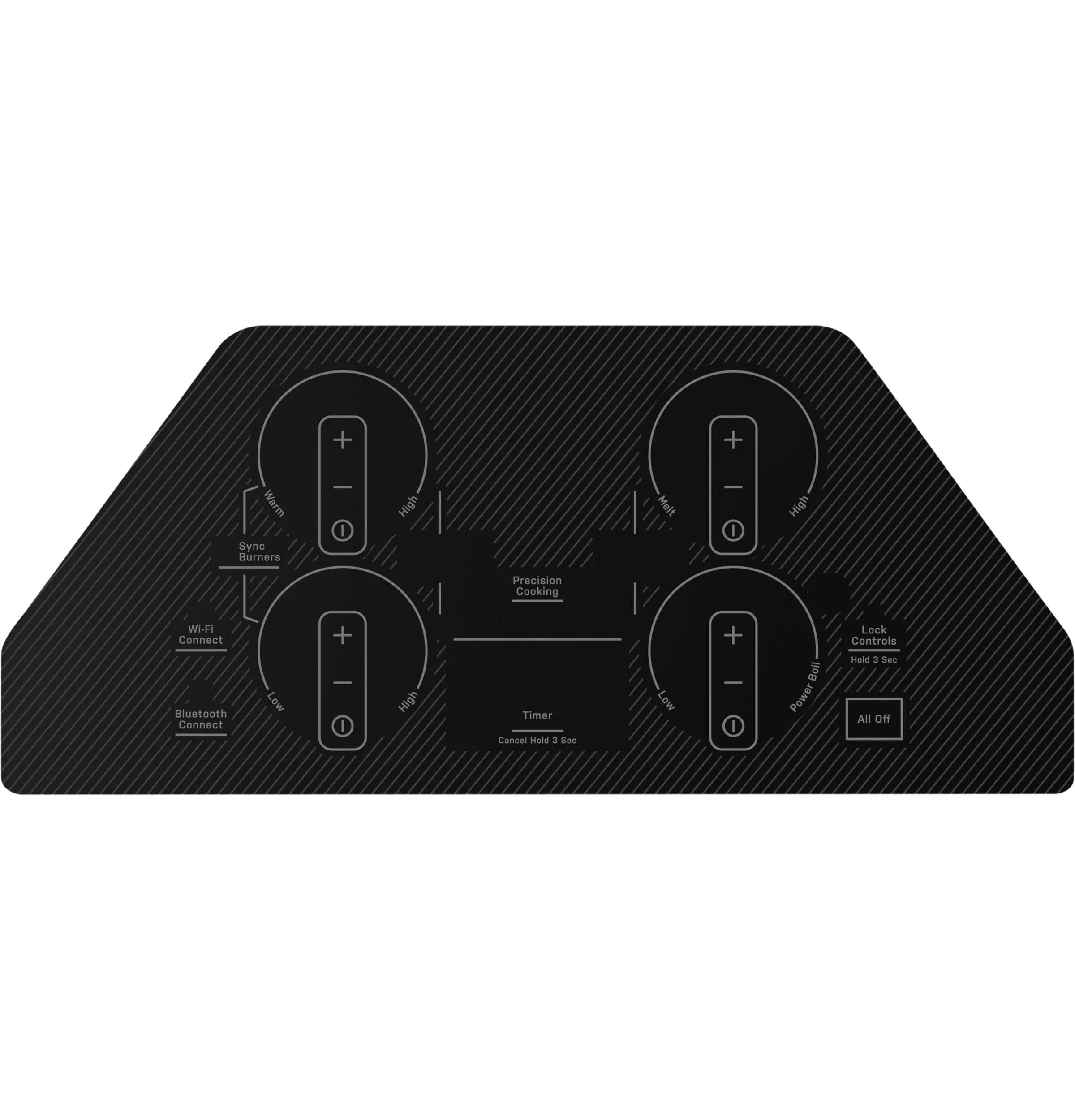 PEP7030DTBB GE Profile™ 30" Built-In Touch Control Electric Cooktop