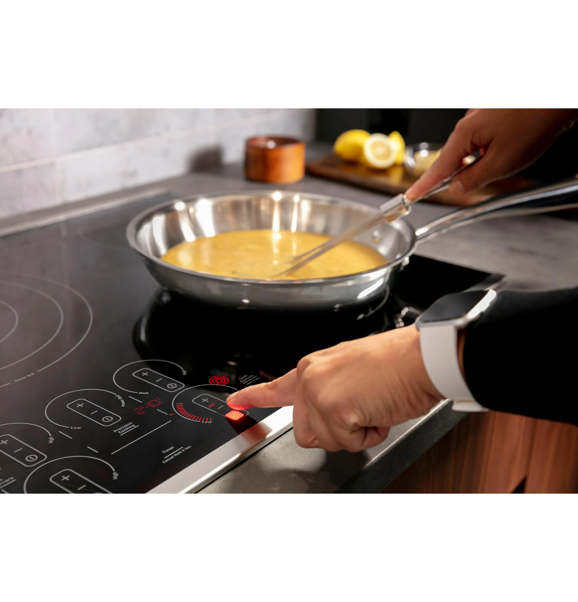 PEP7030DTBB GE Profile™ 30" Built-In Touch Control Electric Cooktop