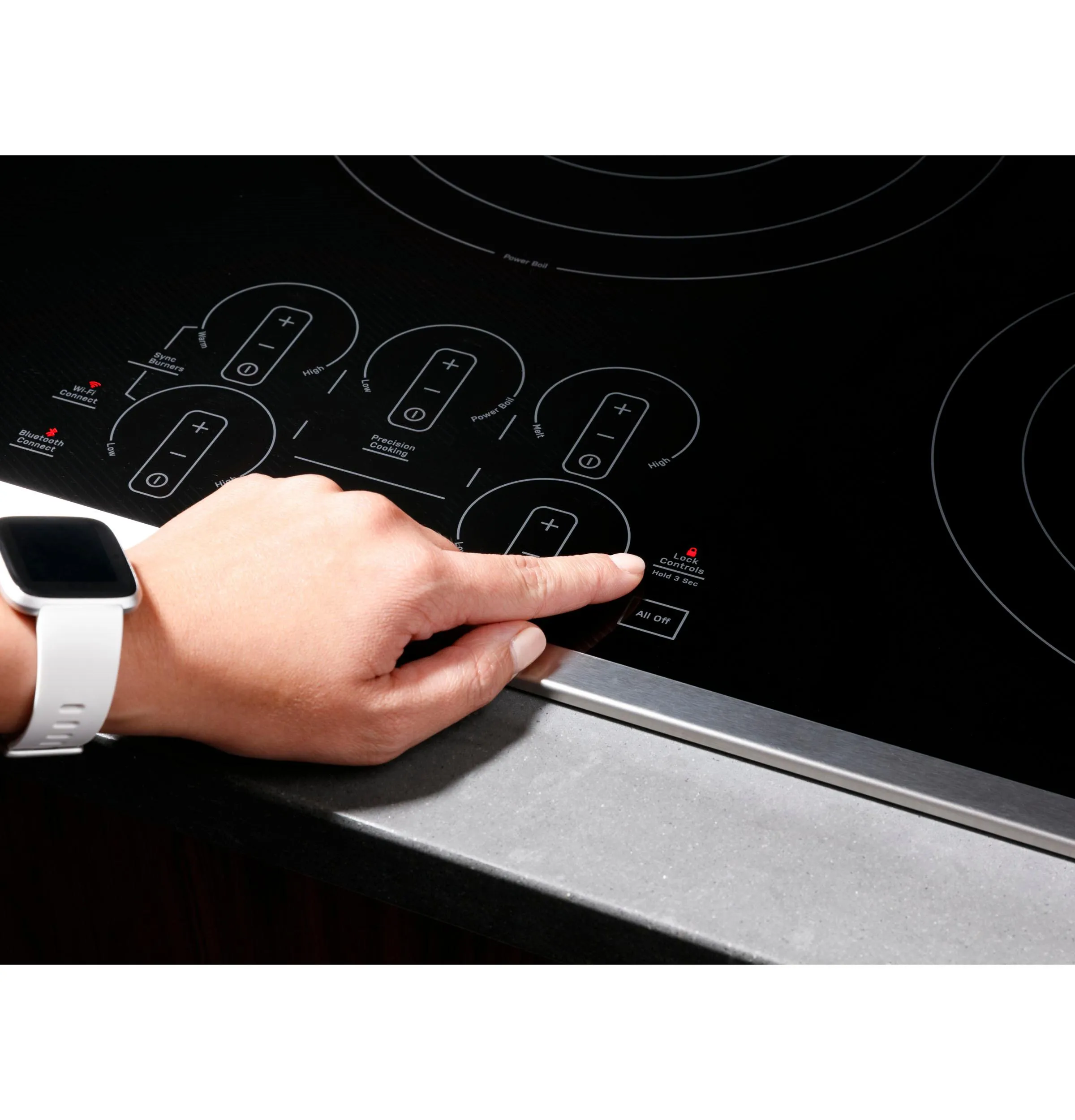 PEP7030DTBB GE Profile™ 30" Built-In Touch Control Electric Cooktop