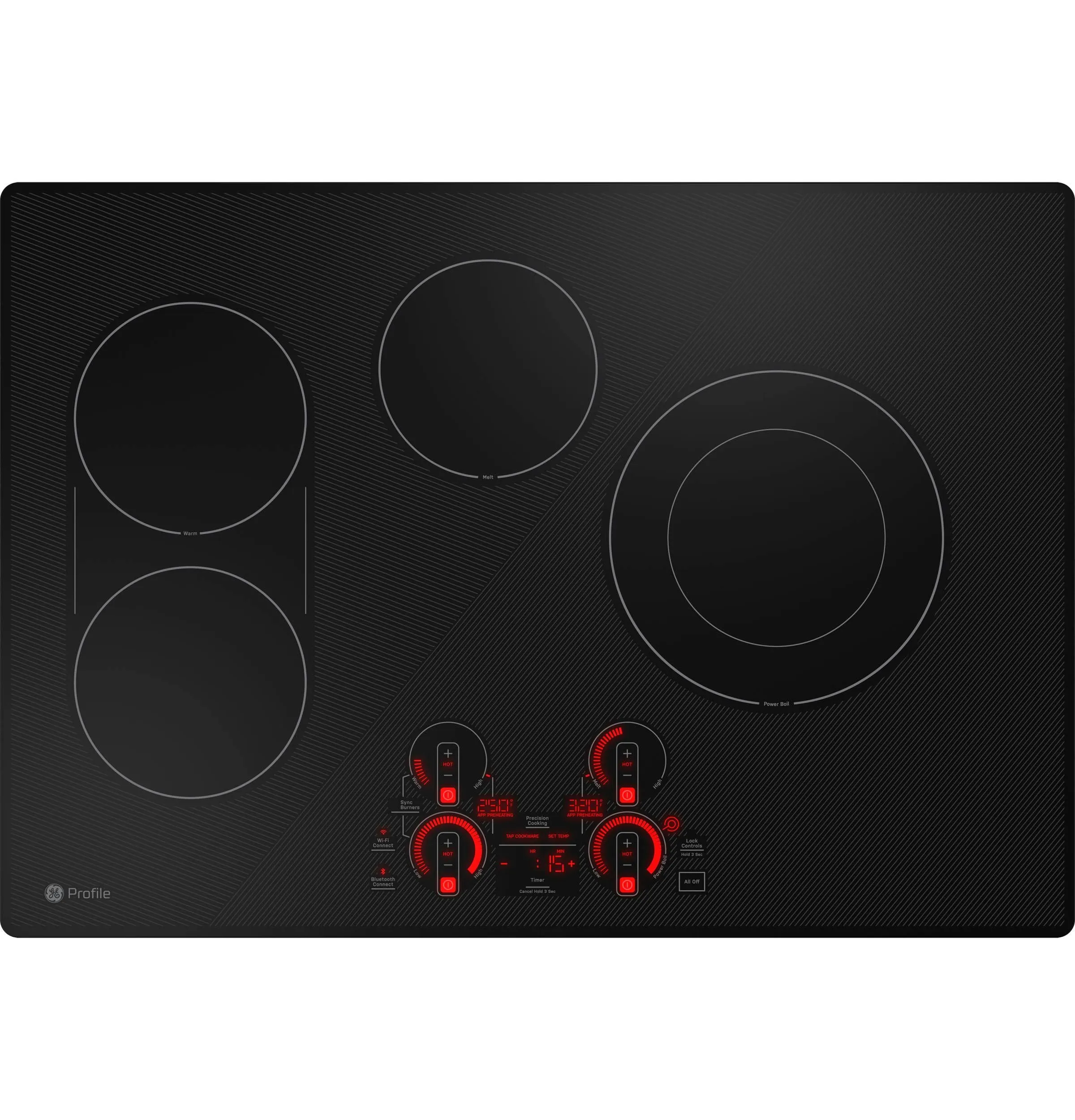 PEP7030DTBB GE Profile™ 30" Built-In Touch Control Electric Cooktop