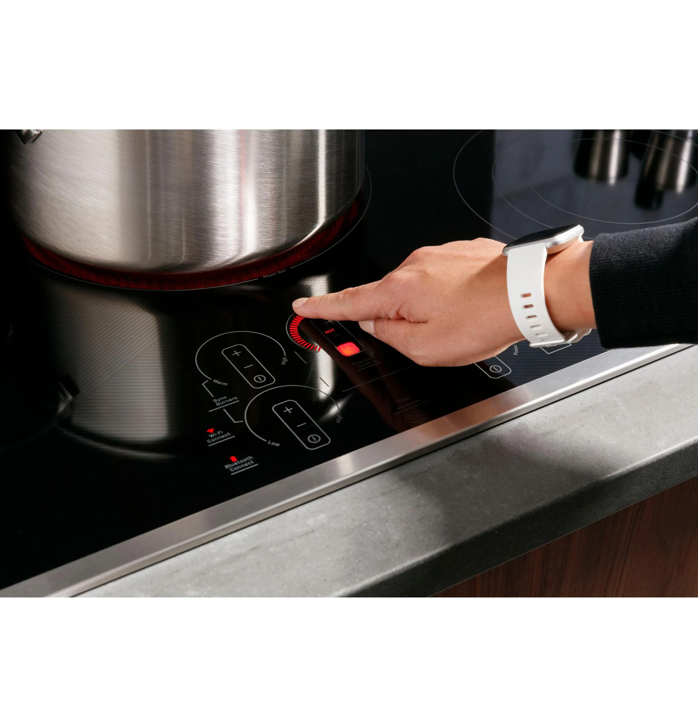 PEP7030DTBB GE Profile™ 30" Built-In Touch Control Electric Cooktop