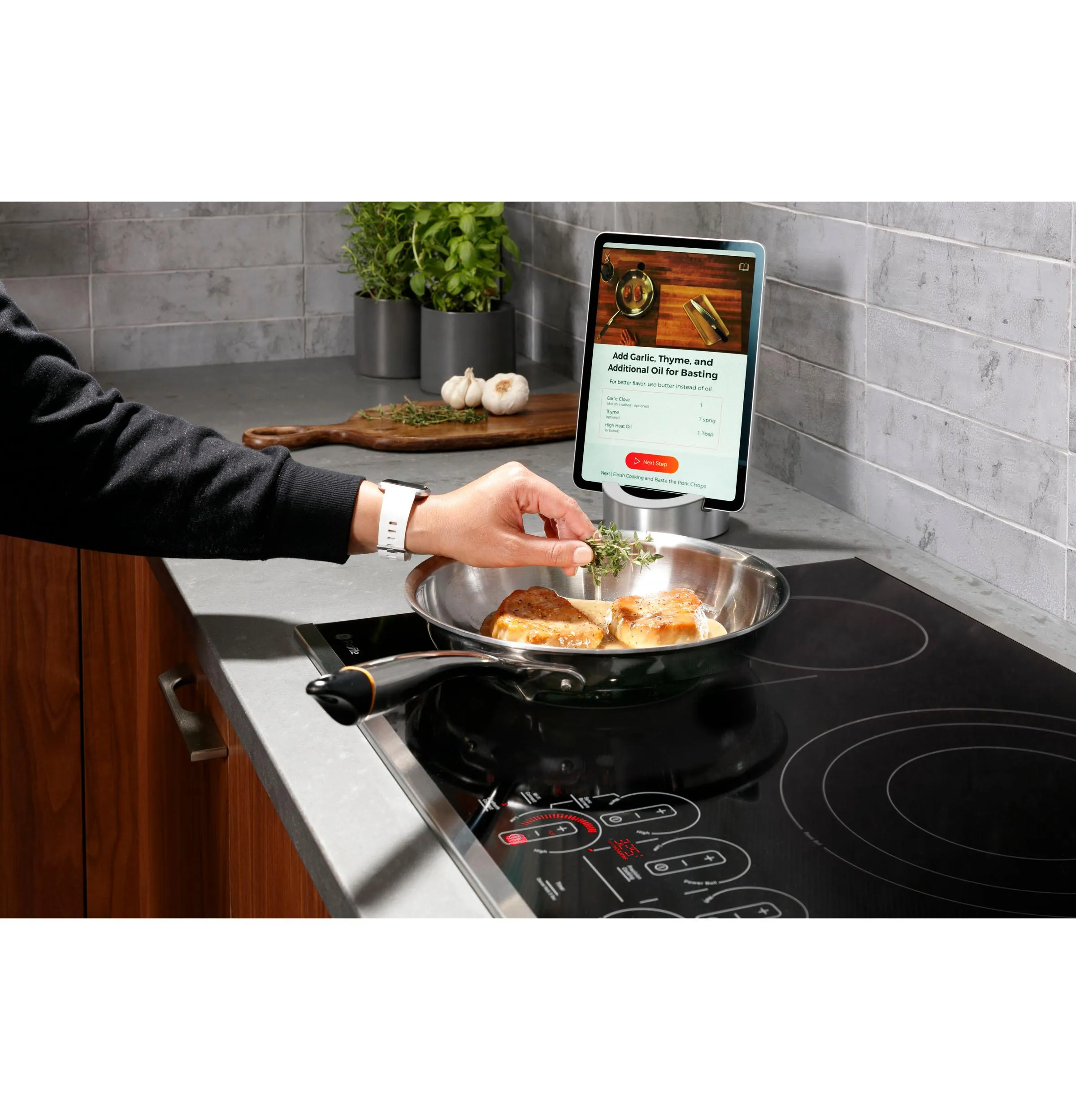 PEP7030DTBB GE Profile™ 30" Built-In Touch Control Electric Cooktop