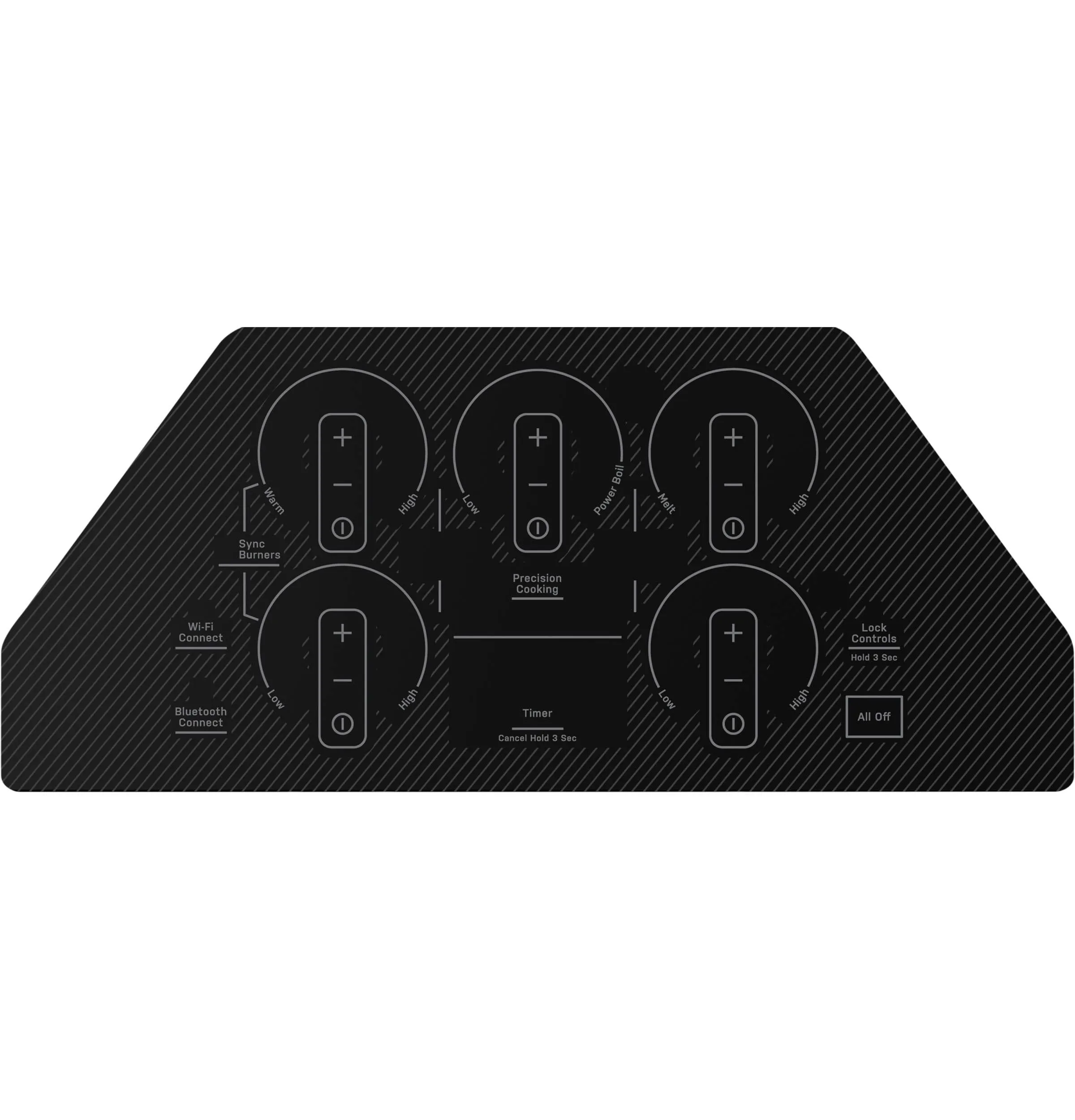 PEP9030STSS GE Profile™ 30" Built-In Touch Control Electric Cooktop