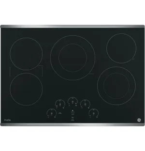 PP9030SJSS GE Profile™ 30" Built-In Touch Control Electric Cooktop