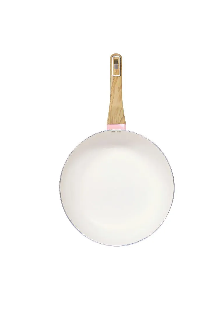 Slique Element Collection Ceramic Frypan - Coral