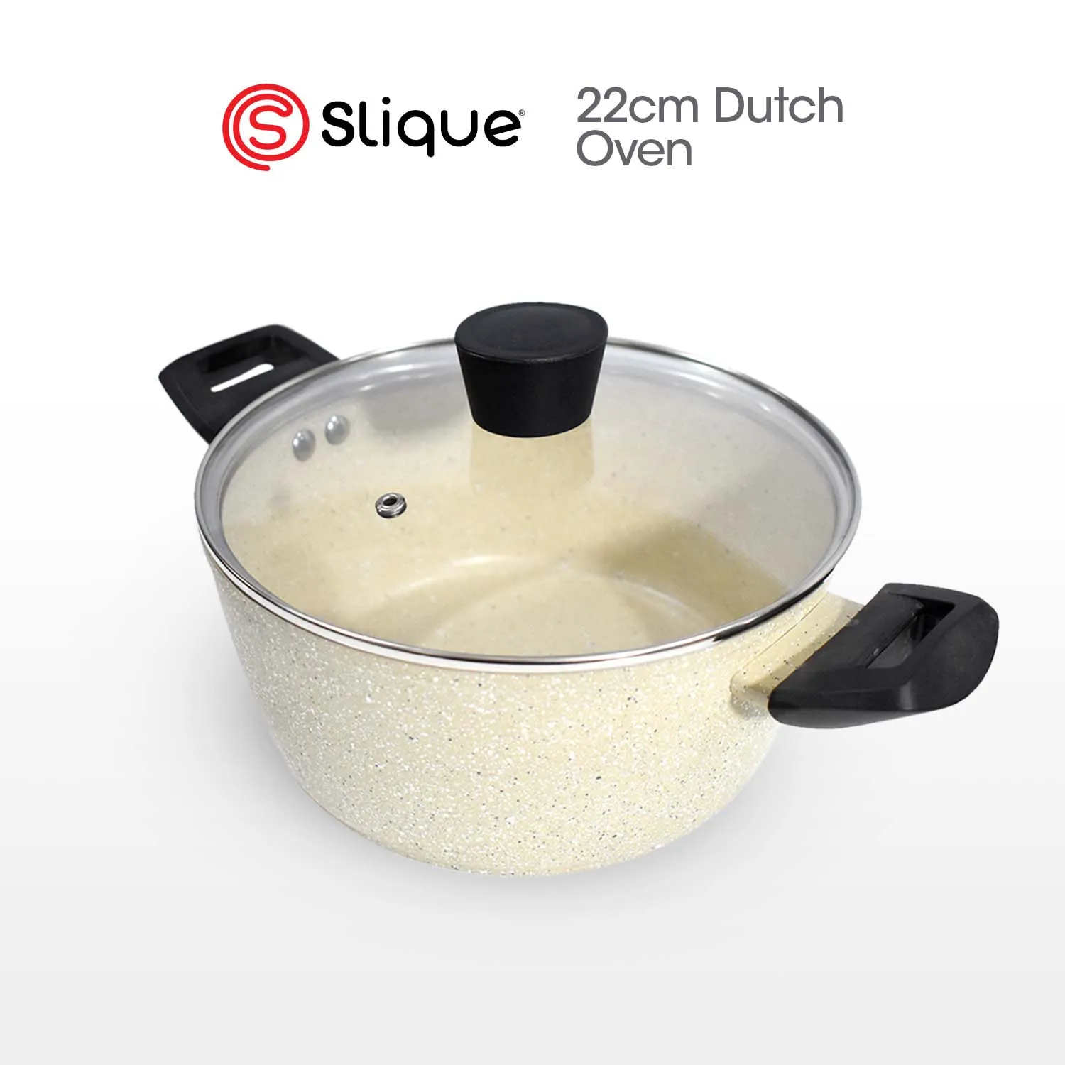 SLIQUE Premium Forged Dutch Oven 20cm/22cm