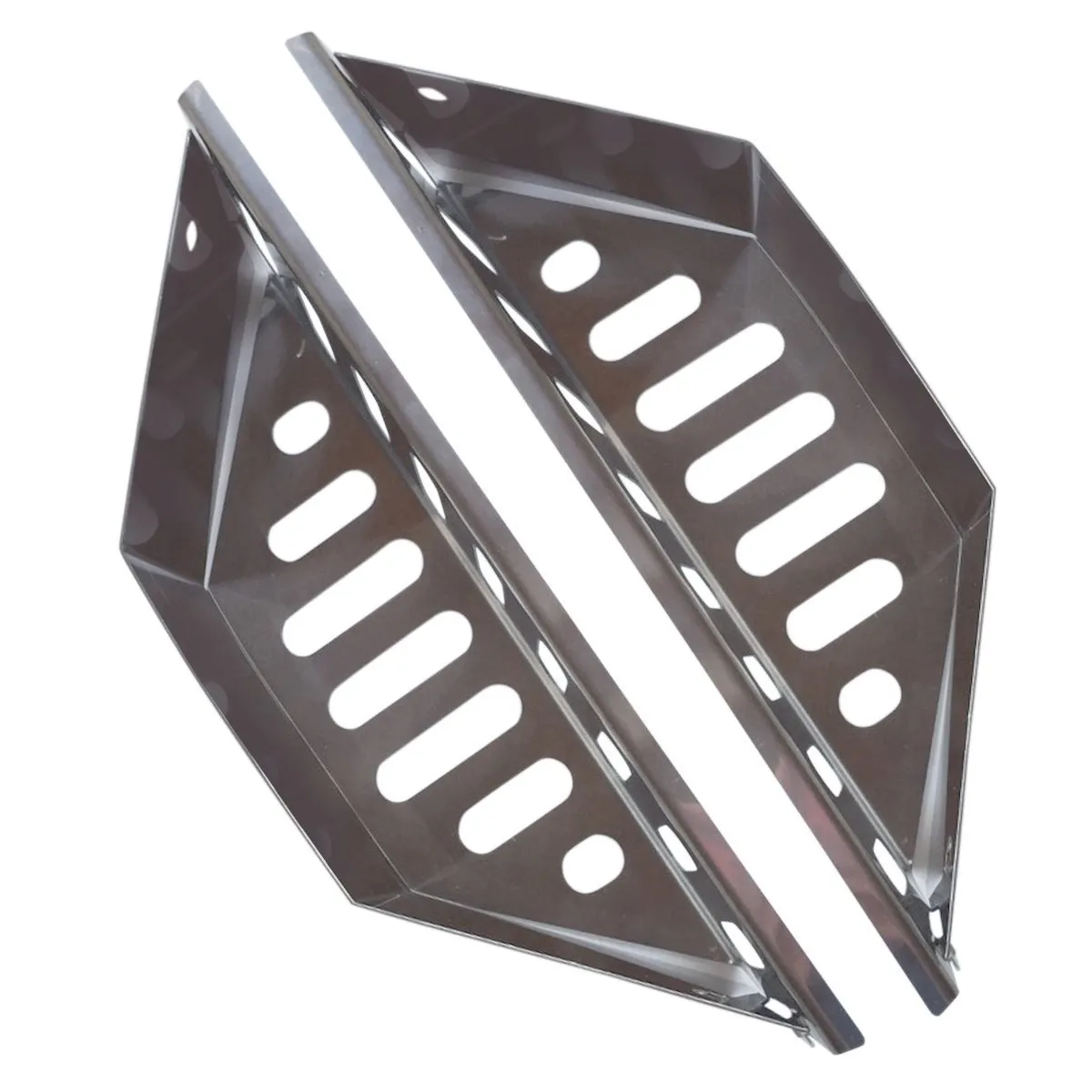 Stainless Steel Charcoal Basket for BBQ Grills and Kettles - Heavy Duty Briquette Holder for Charcoal, Wood Chips - Accessories and Utensils for Meat Grilling and Smoking