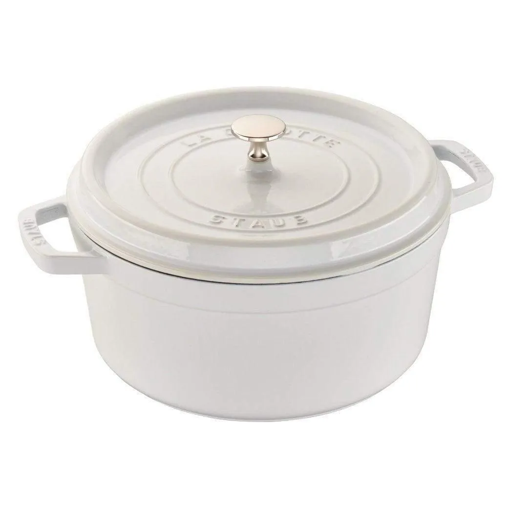 Staub Cast Iron 7-qt Round Cocotte