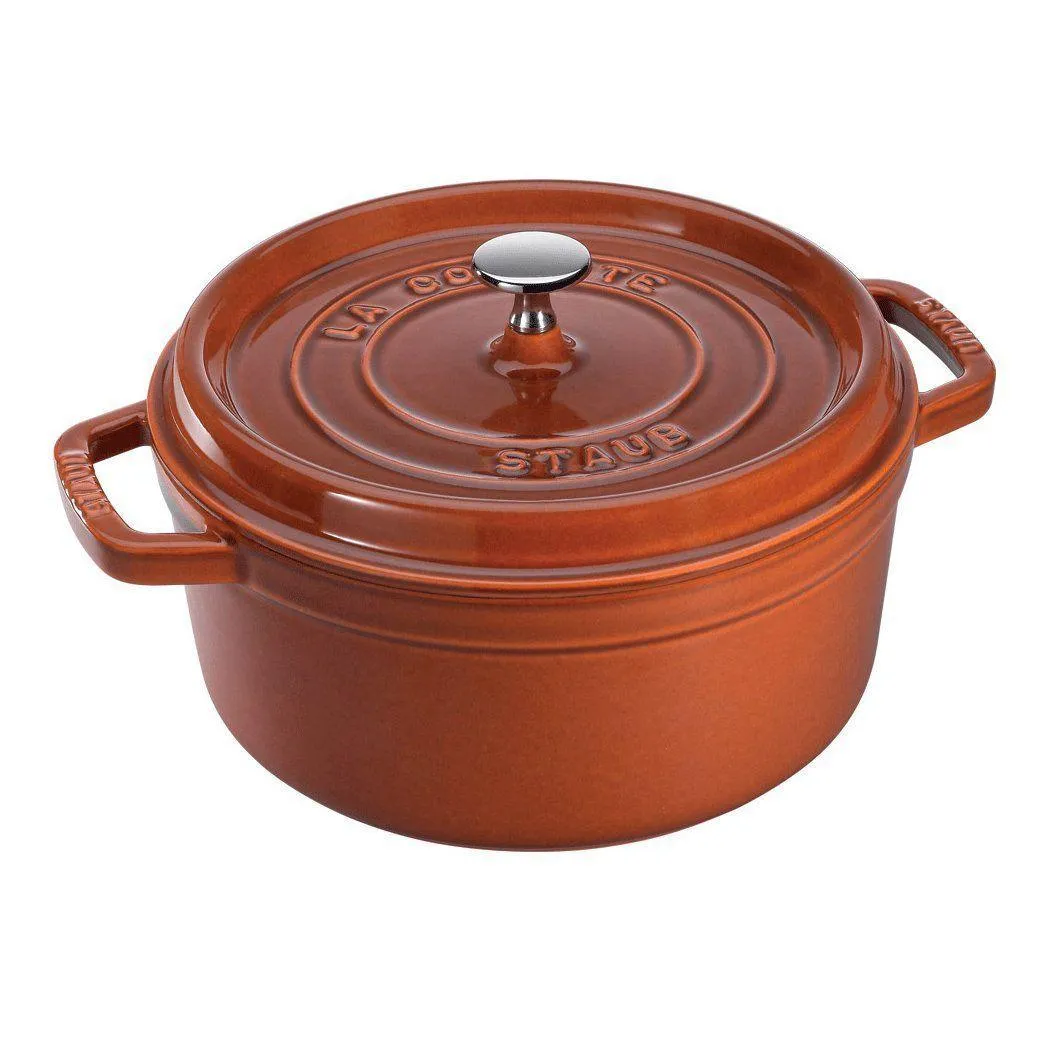 Staub Cast Iron 7-qt Round Cocotte