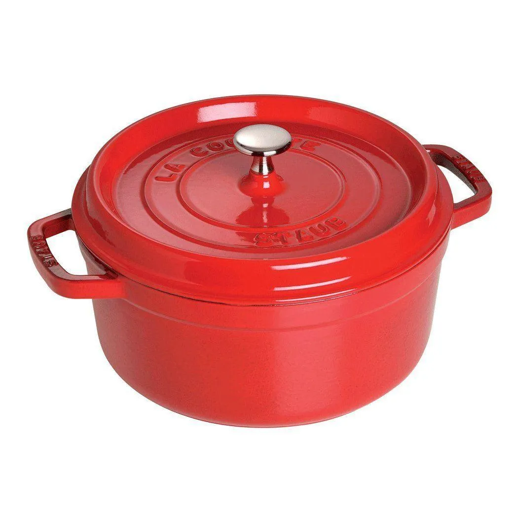 Staub Cast Iron 7-qt Round Cocotte