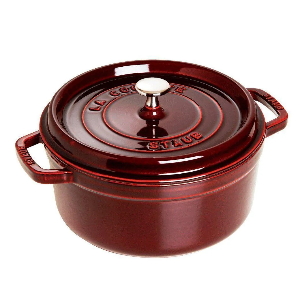 Staub Cast Iron 7-qt Round Cocotte