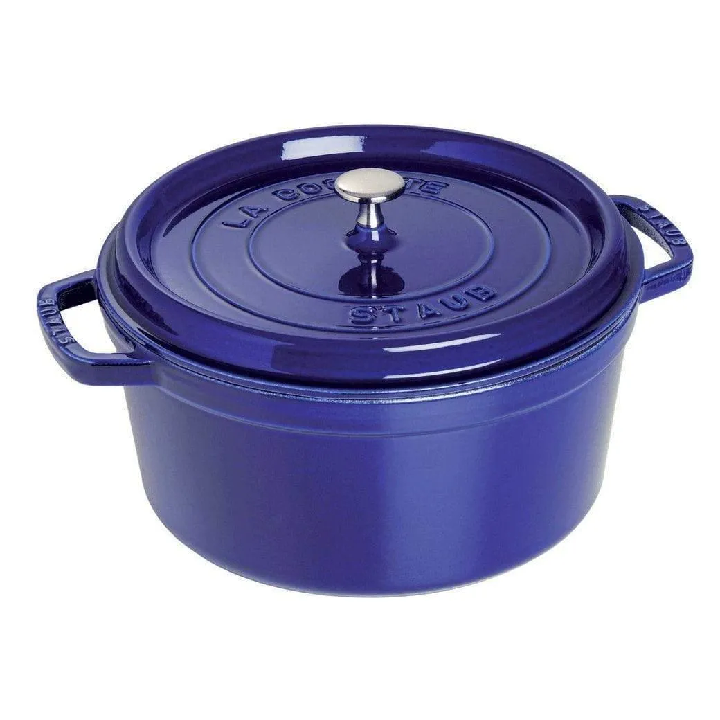 Staub Cast Iron 7-qt Round Cocotte