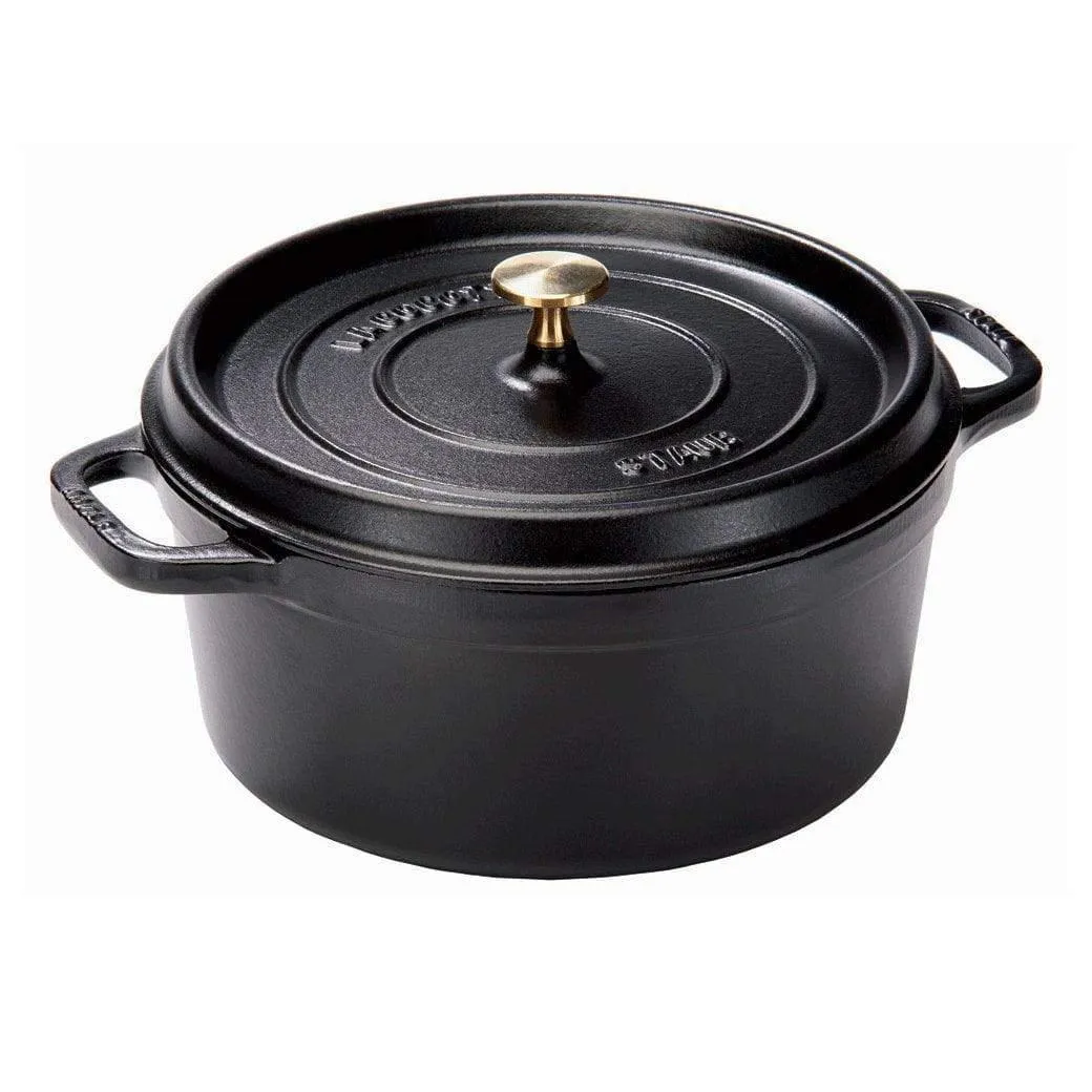 Staub Cast Iron 7-qt Round Cocotte