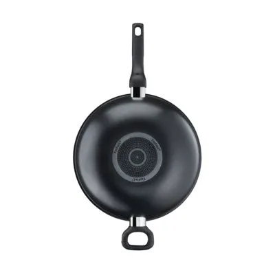 Tefal, Cook Easy Black Wokpan 32cm   glass lid – B5039495