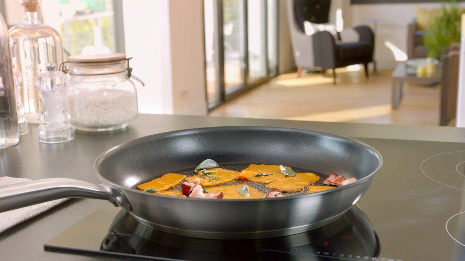 Tefal Virtuoso Stainless Steel Induction Frypan 30cm