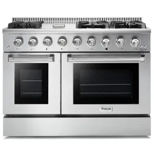 Thor Kitchen 48 Inch 6 Burner Professional Gas Range