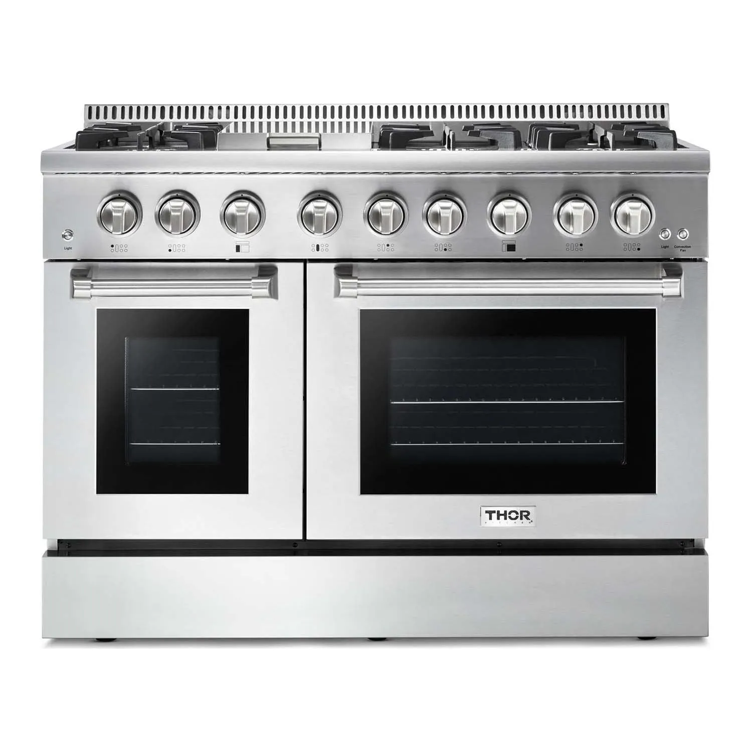 Thor Kitchen 48-Inch 6.7 cu. ft. Dual Fuel Range in Stainless Steel (HRD4803U)