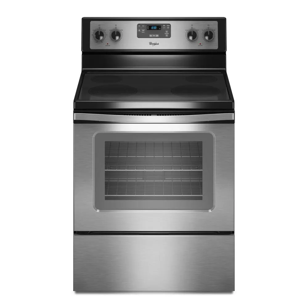 Whirlpool WFE510S0AS 4.8 cu. ft. Capacity Electric Range with Self-Cleaning System