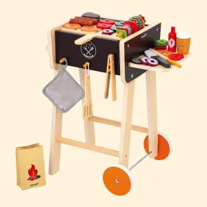 Wooden Barbecue Pretend Play