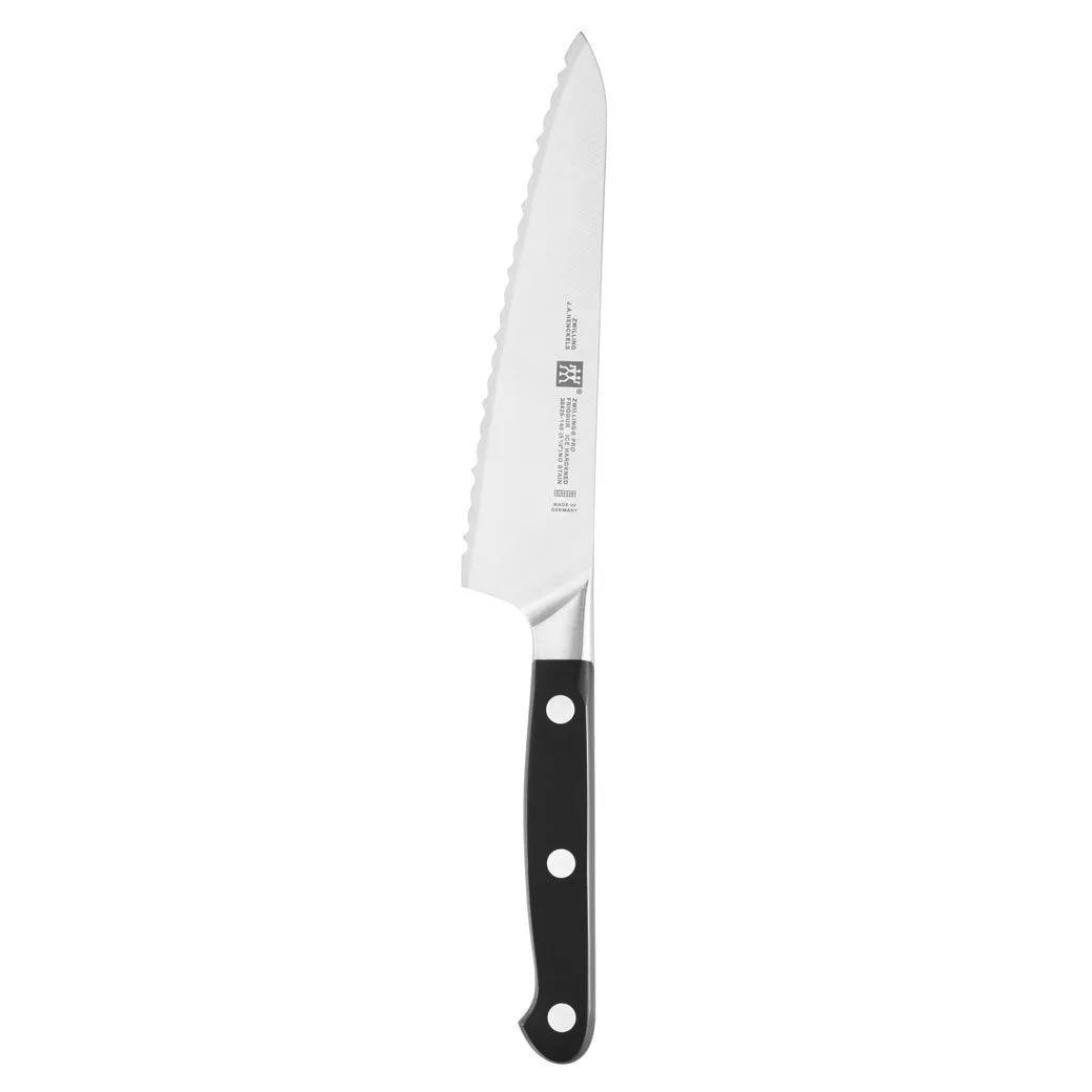 Zwilling Pro Serrated Prep Knife - 5.5″